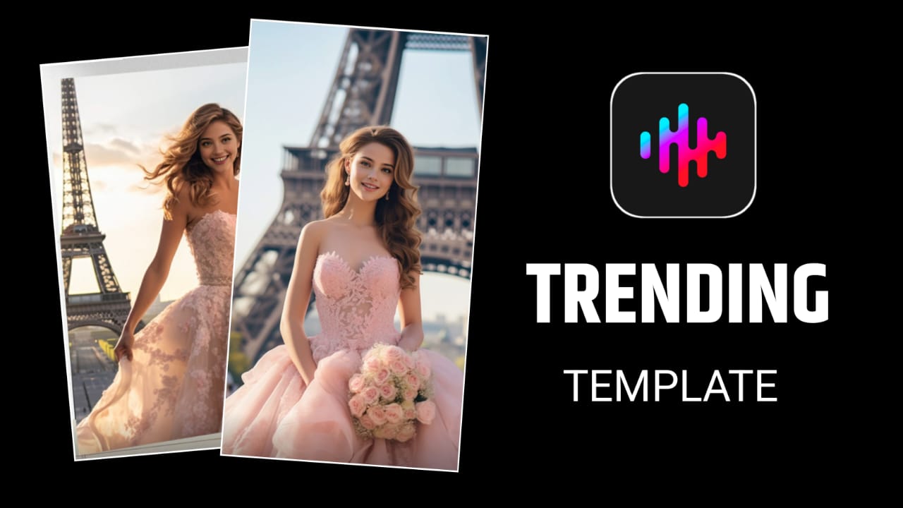 Tempo App Travel Vlog Template